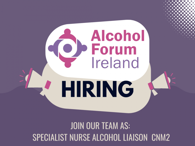 Job Advertisement - Specialist Nurse Alcohol Liaison